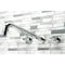 Kingston Brass KS8041CKL Wall Mount Tub Faucet, Polished Chrome KS8041CKL - alternate 2